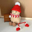 15cm Small Peanut Doll Living Room Decoration Pendant Household Items Cute Cat Toy Plush Toy Girl Gift