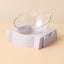 Pet Cat Food Bowl Automatic Feeder All-in-One Splice Dog Cat Food Bowl and Drinking Fountain Drinking Raised Standing Dish Bowl