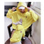 Dog Oodie  Dog Clothes  Pet The New Parent-child Wear Hooded Spring and Autumn Three Colors Seven Sizes Pure Cotton