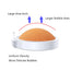 1Pcs 40/50mm Fish Tank Aquarium Air Stone Oxygen Aerator Increasing Air Bubble Pond Pump Hydroponic Oxygen Accessories Orange