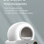 65L Automatic Smart Cat Litter Box Self Cleaning Fully Enclosed Large Cat Toilet Litter Tray