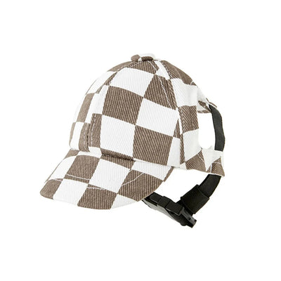 Sport Dog Baseball Cap Dog Sun Hat Pet Peaked Cap with Ear Holes Adjustable Puppy Cat Hat Outdoor Pet Outfit Small Large Dog Cap