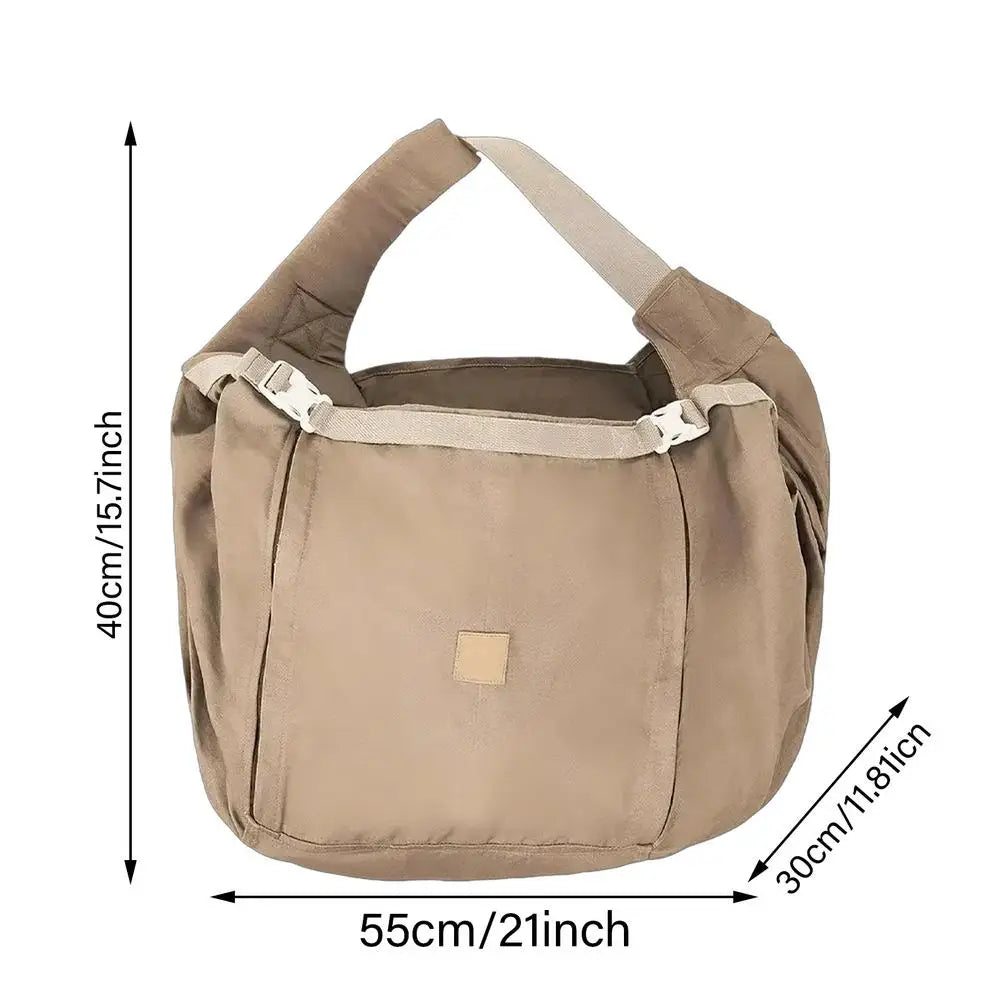 Cat Carrying Sling Travel Front Backpack Chest Puppy Sling Cozy Comfort Pet Carrier Pet Dog Sling Carrier Cat Restraint Bag