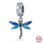 Fit Pandora 925 Original Bracelet 925 Silver Plate Flower Bird Series Charms Beads For Women Fashion DIY Jewelry Gifts Making