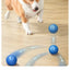 1pcs Dog Toys Intelligent Gravity Jump Ball Rechargeable Bite-Resistant Rolling Ball Cat And Dog Chase Interactive Pet Toys