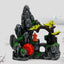 Resin Aquarium Rockery Mountain Decoration Artificial View Rock Cave Stone Tree Fish Tank Ornament Pet Supplies Home Decor