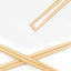 Green And Healthy Natural Bamboo Chopsticks 5 Pairs New Home Use Mildew-proof And High Temperature Resistant Environmentally