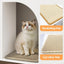 Manufacturer's Modern Design Solid Wood Cat Villa Hot-Selling Large Pet Furniture Multi-Functional Cat Cage Bedroom Apartment