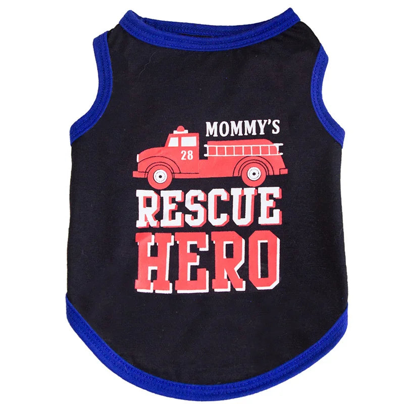 Lovely Cotton Pet Vest for Small Dogs Summer Puppy Dog Cat Clothes Pomeranian Poodle Chihuahua Shirts mascotas Clothing Apparels