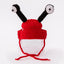 Luxury Design Pet Hat for Small Dogs Knitting Animal Shaped Cosplay Puppy Head Wear Caps New Year Warm Lace Up Cat Accessories