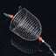 Stainless Steel Aquarium Small Fishing Bait Feeder Fish Tank Crystal Shrimp Dry Food Feeding Fishing Lure Cage Trap Basket