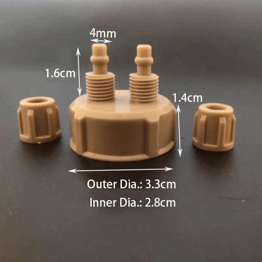 Aquarium CO2 System Pro Tube Valve Guage Bottle Cap Kit Fish Tank Live Plant DIY Air Diffuser Generator Tool Part Kit 2020 New
