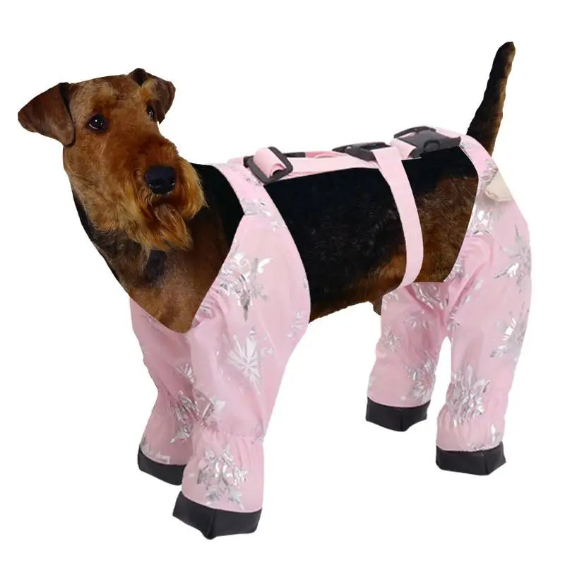Dog Leggings with Boots Breathable Dog Booties Paw Protector All-Weather Cat Dog Shoe Winter Snowy Day Summer Hot Pavement Shoes