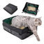 Cat Litter Box Dog Toilet Tray Portable Outdoor Waterproof Reusable Travel Oxford Litter Pan for Outdoor Travel Cat Supplies