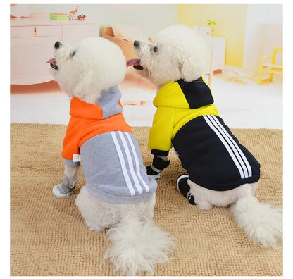 Winter Dog Hoodie Dog Clothes for Small Dog Puppy Clothes Bulldog Dog Coats and Jackets Dog Christmas Clothes Pet Supplies