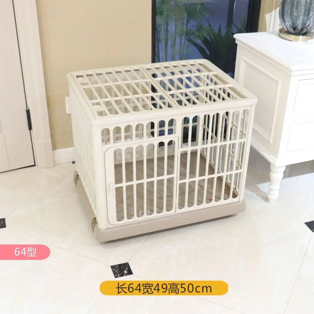 Dog cage Small  Pet cage Household Indoor Medium sized  villa Resin cage