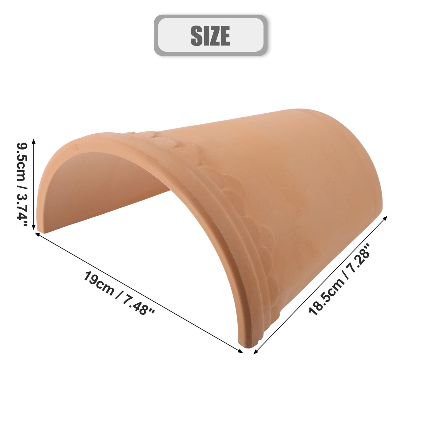 UXCELL Fish Tank Hideaway Rock Cave Ceramic Aquarium Decoration Fish Shrimps Shelter Pet Pottery House Canister Accessories