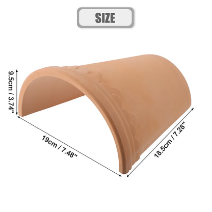 UXCELL Fish Tank Hideaway Rock Cave Ceramic Aquarium Decoration Fish Shrimps Shelter Pet Pottery House Canister Accessories