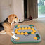 Dog Food Puzzle Feeder Puppy Treat Toy Food Dispenser Interactive Dog Toy Slow Feeder For IQ Training Treat Dispensing Aid Pets