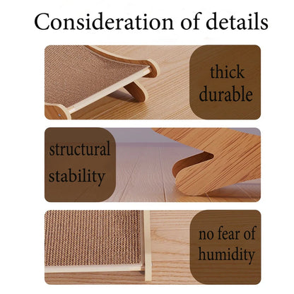 Cat Bed Scratching Pad Cat Accessories Beds And Furniture High-quality Sisal Cushion Non-flaking Thick Durable Beds Pet Products