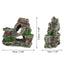 UXCELL Artificial Resin Rockery Fish Tank Landscape Aquarium Decor Mountain Hiding Cave Pet Supplies Ornament Accessories