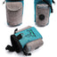 Outdoor Dog Trainings Bag Durable Poly 8 Colors Treat Bag  Dog Walking Snack Pouch Detachable Puppy TrainSnack Reward Waist Bag