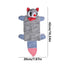 Stuffless Squeaky Dog Toys Interactive Plush Puppy Chew Toys With Squeakers Crinkle Interactive Toy No Stuffing With Squeakers