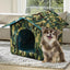 Outdoor Pet House For Winter Cat House For Outdoor Winter Proof Cat Shelter With Removable Soft Mat Easy To Assemble Igloo Dog