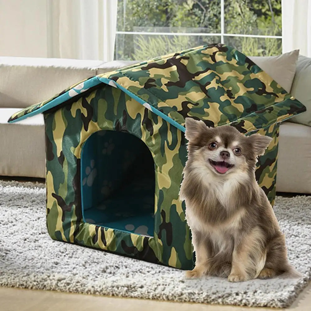 Outdoor Pet House For Winter Cat House For Outdoor Winter Proof Cat Shelter With Removable Soft Mat Easy To Assemble Igloo Dog