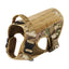 Large Dog Harness Collar Leash Molle Pouch Tactical Patches No-Pull Service Dog Harness Set for Small Medium Dog Training