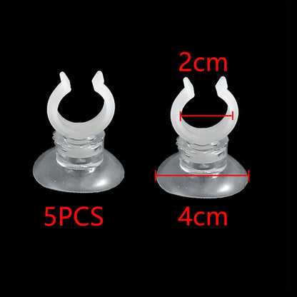 UXCELL Aquarium Suction Cup For 5/10/11/12.5/16/20/29mm Air Line Pipe Tube Wire Holder Used Sucker Fish Tank Pump Accessorie