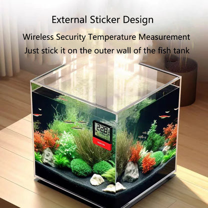 External Aquarium LCD Digital Fish Tank Thermometer Touch Screen Temperature Meter Temperature Control For Fish Tank Accurate