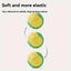 Dogs Interactive Toys Soft TPR Toys for Dog Pet Teeth Cleaning Bite Resistance Squeaky Dog Ball Toy