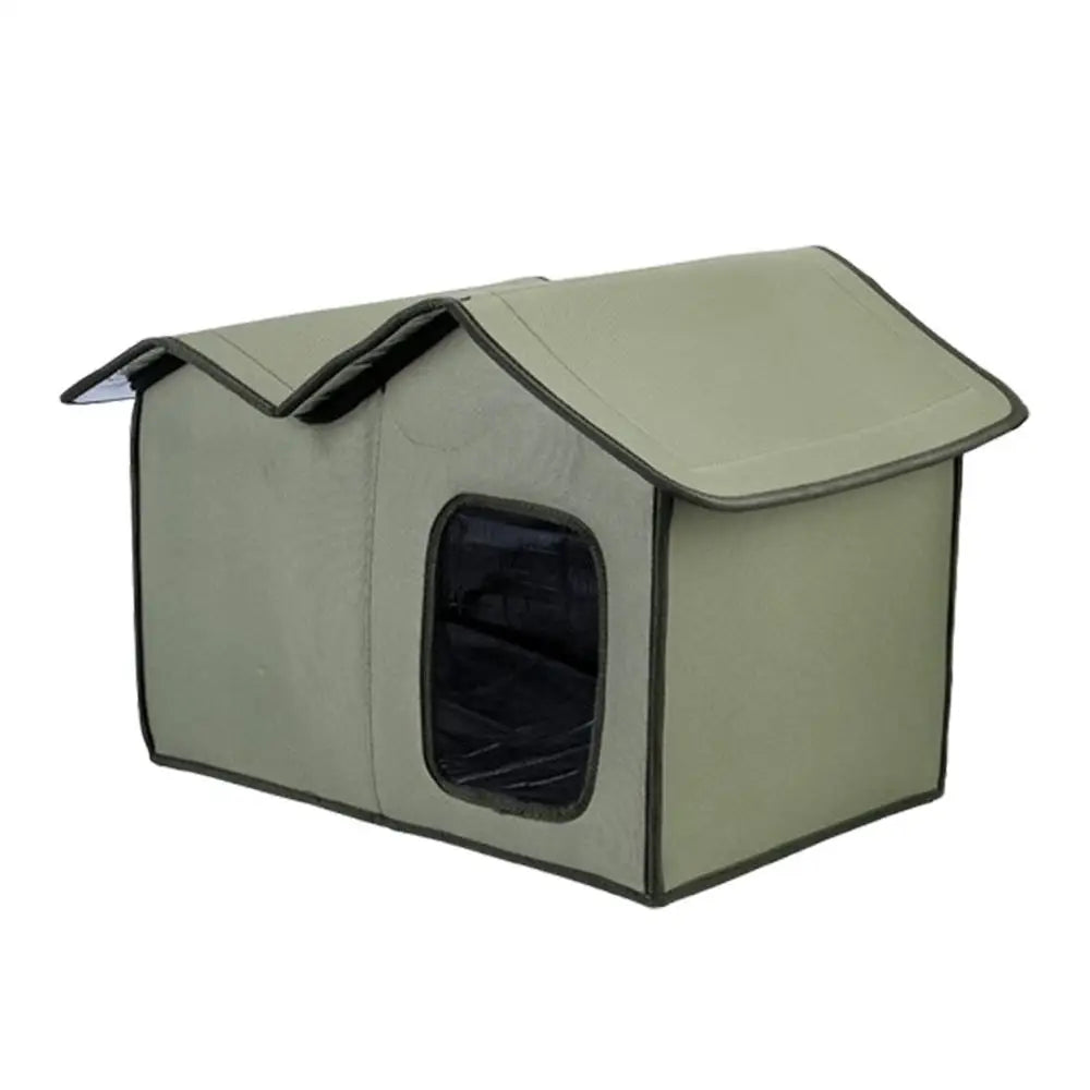 Outdoor Cat Shelter Large Winter Insulated Pet House Waterproof Detachable Cat Shelter Washable Cat Nest Pet House For Cat Dog