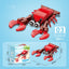 Insect World Animals Scorpion Mantis Ants Spider Birds Marine Animal Building Blocks Toys Desktop Ornaments Bricks Kids Gift