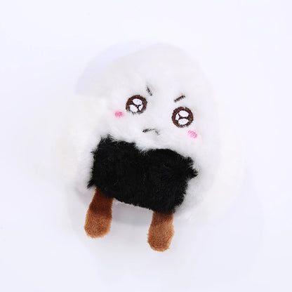 Rice Ball Tasty Food Toys For Dog Teeth Cleaning Soft Cotton Cat Products Catnip Puppy Pet Item Squeaky York Dog Accessories