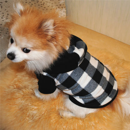 xs Winter Small Pet Dog Clothes for Yorkia Dog Hoodie for Chihuahua Puppy Costume Schnauzer Medium French Sweatshirt Pug Jumper