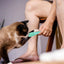 Cat Chin Brush Soft Chin Scrubber Soft Silicone Grooming Chin Scrubber Non-Slip Multifunctional Finger Pet Supplies