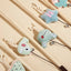 Cat Toy Cat Teaser Sticks Wooden Rod Funny Cat Stick Light Color Plush Doll Elastic Rope With Bell Cat Self-hi Toy