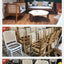 House Pet Bed Roof Kennel Rattan Cat Cat Bed Kitten Puppy Handmade Rattan Bed ins Korean Natural Rattan