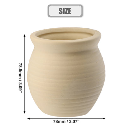 UXCELL Fish Tank Hideaway Rock Cave Ceramic Aquarium Decoration Fish Shrimps Shelter Pet Pottery House Canister Accessories