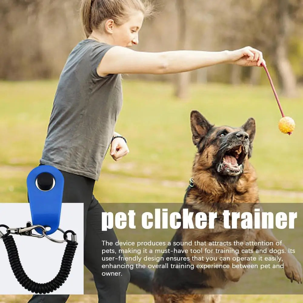 Dog Training Clicker Puppy Clicker with Wrist Strap Lightweight and Durable Pet Training Clicker for Dog Training Tool Clicker