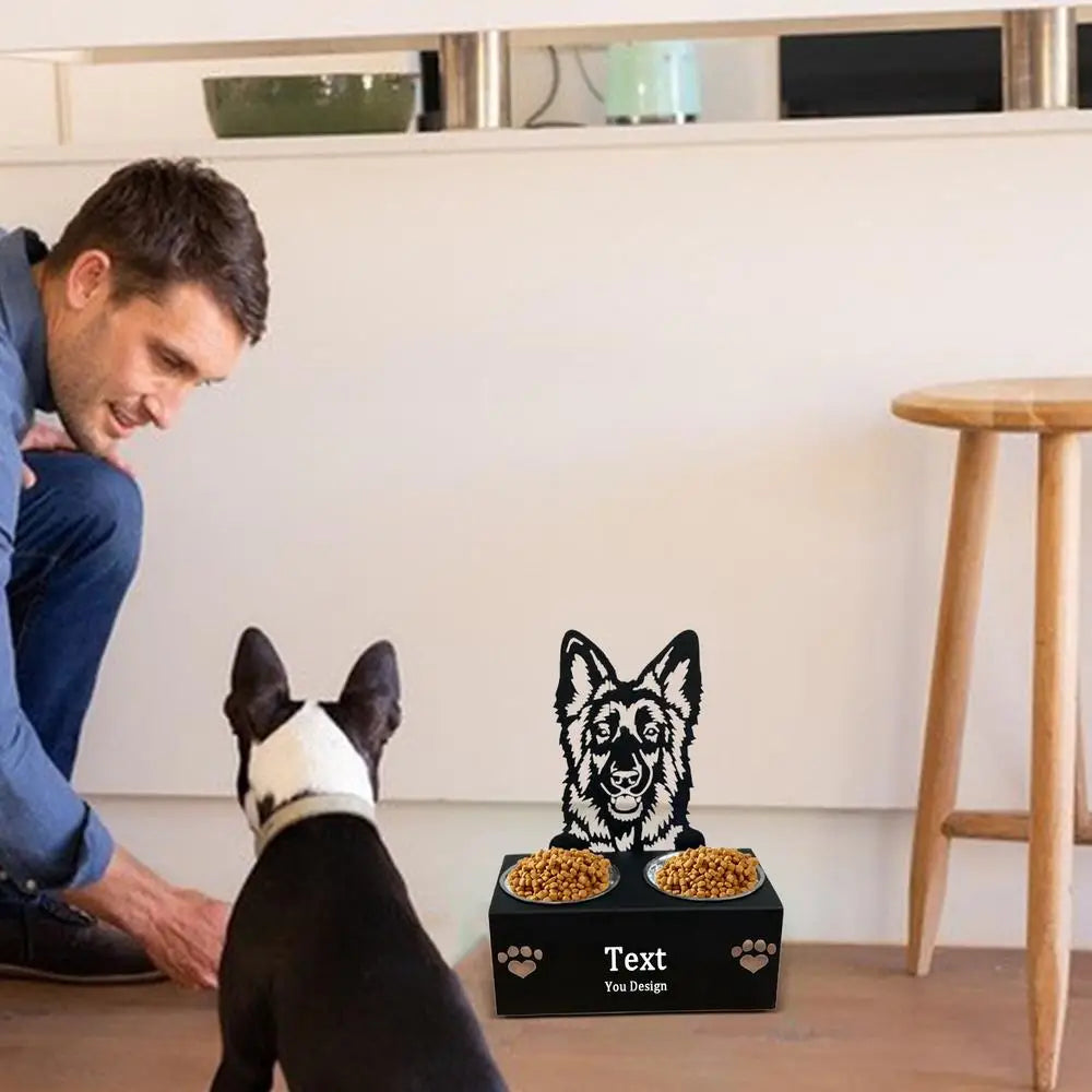 Pet Dog Bowls Novelty Detachable Feeding Bowl Holder Funny Portable Dog Bowls Creative Pet Feeding Bowl for Feeding Dogs Puppies