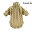Pet Turtleneck Knitted Sweater Autumn Winter Warm Pet Puppy Dog Clothes for Small Dogs French Bulldog Dog Costume