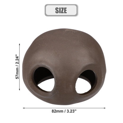 UXCELL Aquarium Hideaway Rock Cave Decoration Parts Resin Fish Shrimps Shelter Pottery House Canister Fish Tank Accessories
