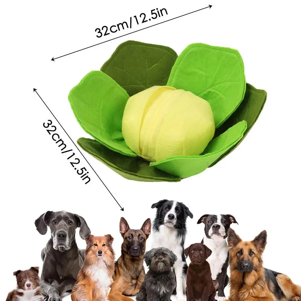 Pet Interactive  Puzzle Toys Encourage Natural Foraging Skills Portable Pet Snuffle Tissue Box Toy Slow Feeder Training Toy