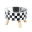 Stainless Steel Dog Bowl, Anti-knock Pet Bowl, Plastic Cat Bowl, High-footed Neck Dog Rice Bowl, Large-capacity Cat Food Bowl
