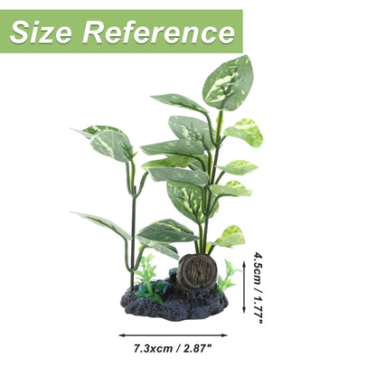 UXCELL Aquarium Plastic Plants Aquarium Artificial Grass Fish Tank Decorative Plants Fish Pet Supplies Ornaments Accessories