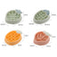 Slow Dog Bowl for Puppy Large Dogs Anti-Gulping Dog Slow Feeder Stop Bloat Slow Eating Pet Bowls Corn Peach Strawberry Pineapple