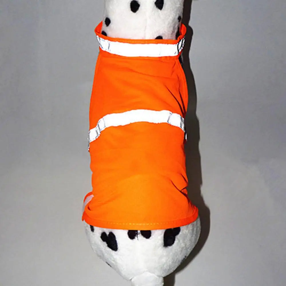 Dog Safety Vest Reflective Dog Vest Night Safety Fluorescent Dogs Clothes Safety Vest Outdoor Training Running Vest Pet Supplies